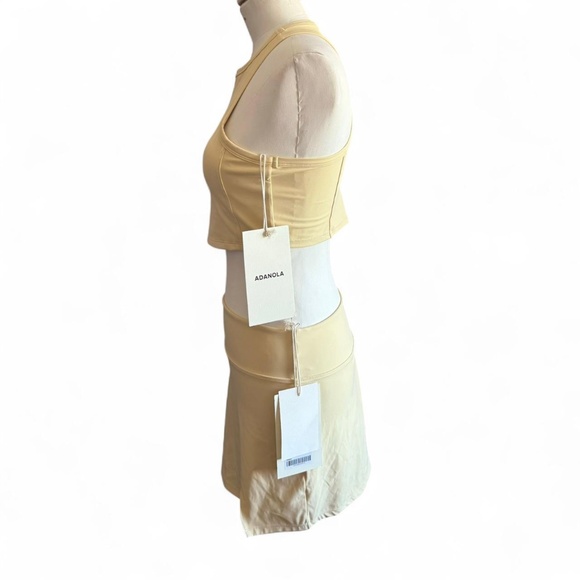 Adanola Ultimate Set — Butter Yellow Tank Bra & A-Line Skirt (NWT, Size M/L) 320 - Picture 3 of 11